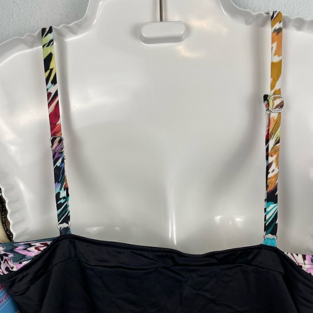 NWT Swim Solutions One Piece Swim Suit Size 16 - Picture 6 of 6